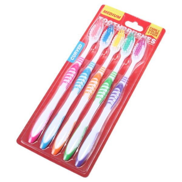 Tooth Brush Curved 5PK