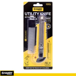 Utility Knife with Blades 1 Ea