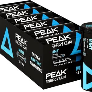 Peak Energy Gum Mint 12PK