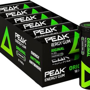 Peak Energy Gum Original 12PK
