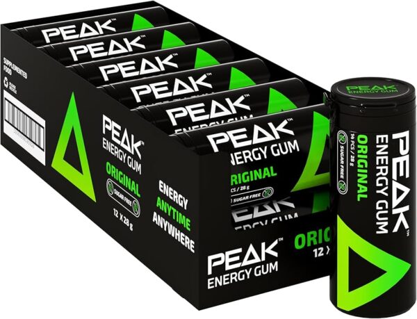 Peak Energy Gum Original 12PK