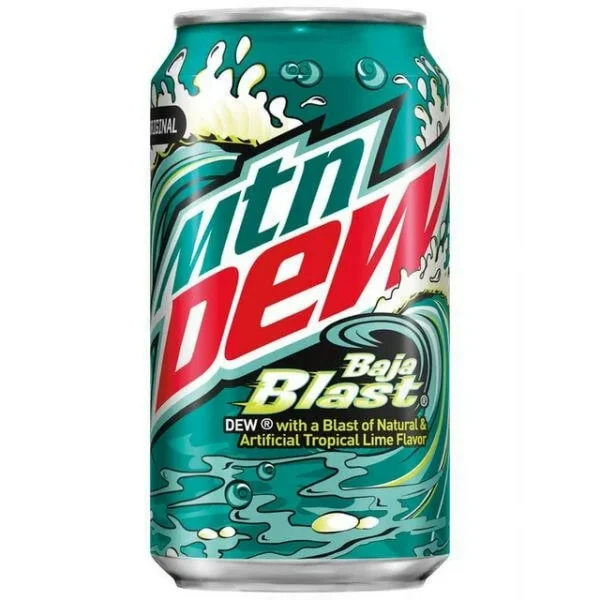 Mt Dew Baja Blast Tropical 355mls 12PK ( BB 15th June 2026))