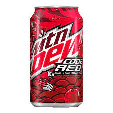 Mt Dew Code Red 355mls 12PK
