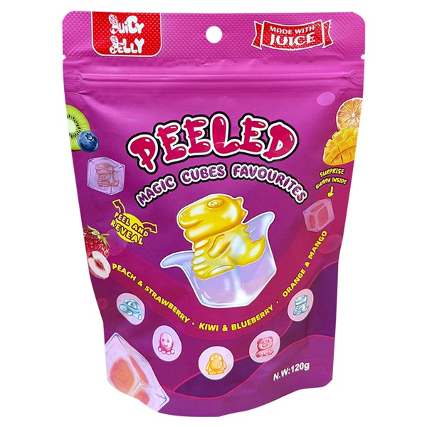 Juicy Jelly Magic Cubes Favourites 120GM 12PK