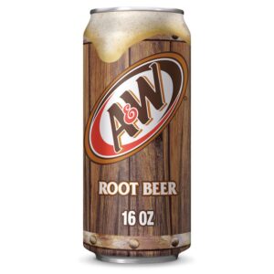 A & W Root Beer 473mls 24PK