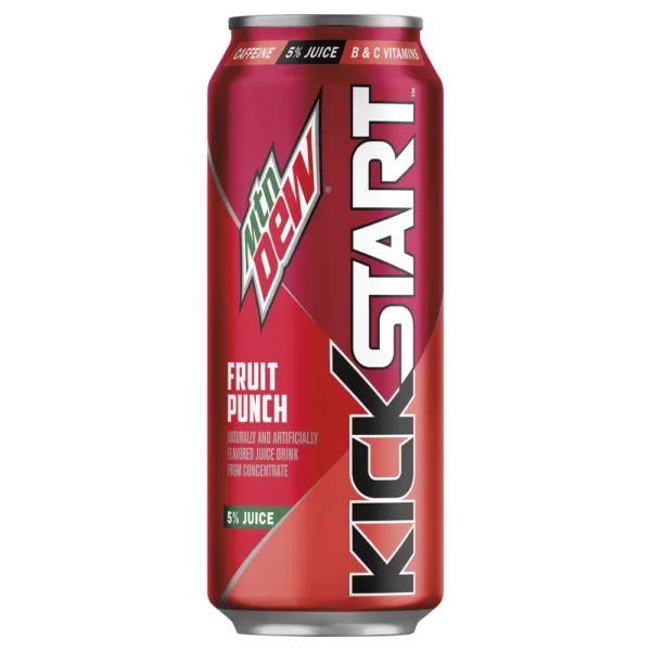 0001200011046 Mt Dew KickStart Fruit Punch 473mls 12PK