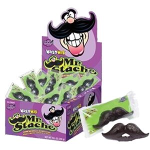 WACK-O-WAX MR STACHE GRAPE FLAVORED 12GM 24PK
