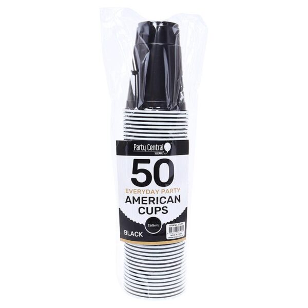 American Black Cup 265ml 50Pieces 12PK