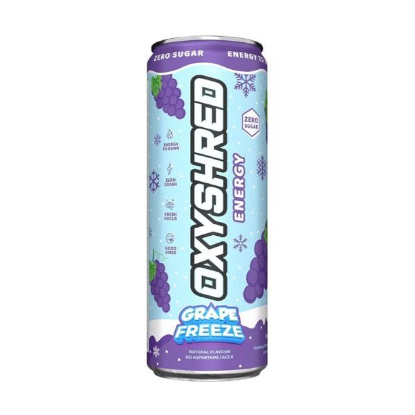 Oxyshred Grape Freeze 355mls 12PK