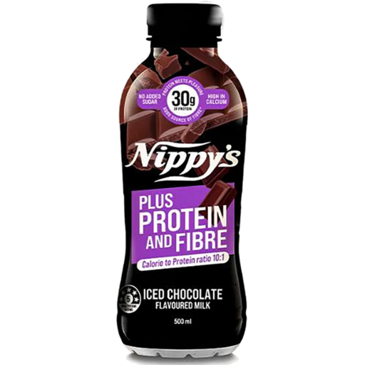 Nippy's Plus Protein Iced Chocolate 500mls 12PK