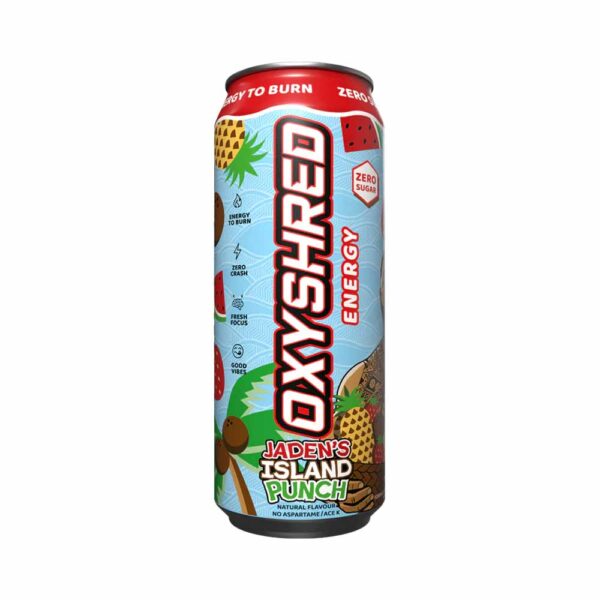 Oxyshred Island Punch 500mls 12PK