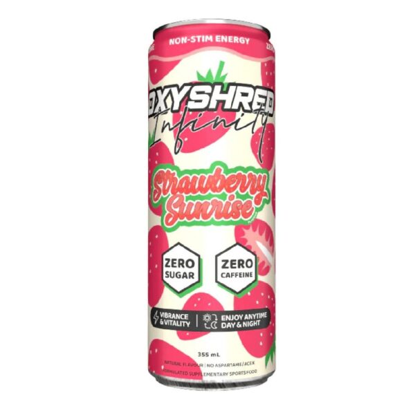 Oxyshred Strawberry Sunrise 355mls 12PK
