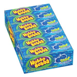 Hubba Bubba Max Blue Raspberry 18PK