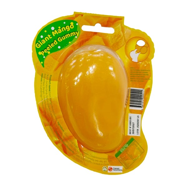 Juicy Jelly Giant Peeled Mango 135GM 6PK