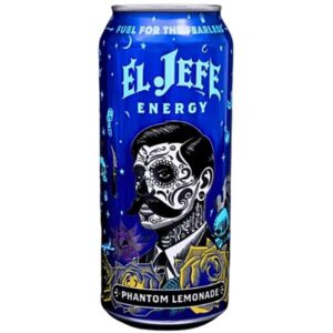 125970 EL JEFE Energy Drink Phantom Lemonade 473mls 12PK