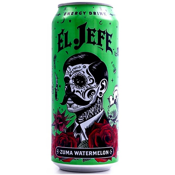 EL JEFE Energy Drink Zuma Watermelon 473mls 12PK