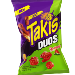 Duos_Fuego_Hero_Image_Mobile Takis Fuego Duo Hot Chili Pepper, Lime & Watermelon Snack Mix 198g * 12Pack