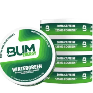 tigerfitness-bum-energy-wintergreen-pouches-a1b2c3d4_781x700 BUM Energy Pouches Caffine+Cognizin Pouch Wintergreen 5PK