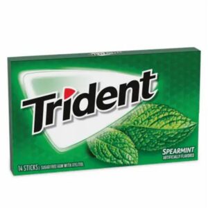 117944 Trident Spearmint Gum 14PCS 12PK