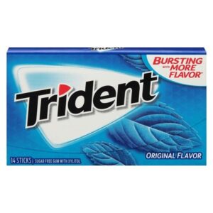 117968 Trident Original Gum 14PCS 12PK