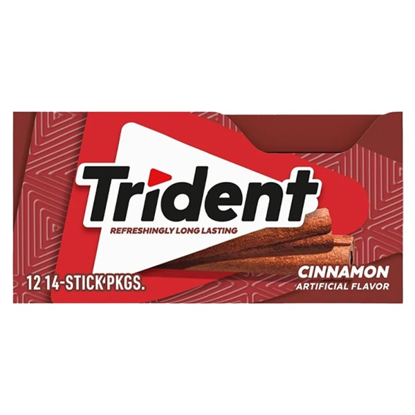 Trident Cinnamon Gum 14PCS 12PK