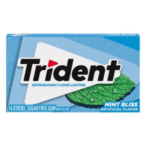 121750 Trident Mint Bliss Gum 14PCS 12PK