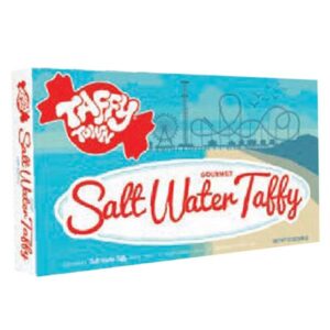 125284 TAFFY TOWN Salt Water Taffy Board Walk Theatre Box 340GM 1 EA