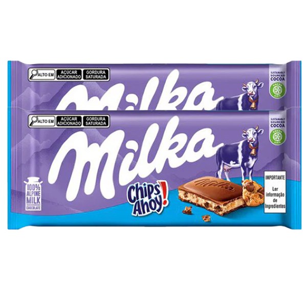 126908 UK Milka Chips Ahoy Chocolate 100GM 22PK