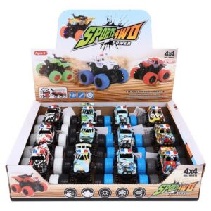 238310 Truck Friction 4WD Assorted 12PK