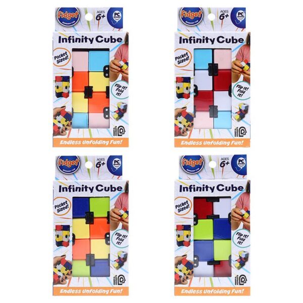 Fidget Infinity Cube 12PK