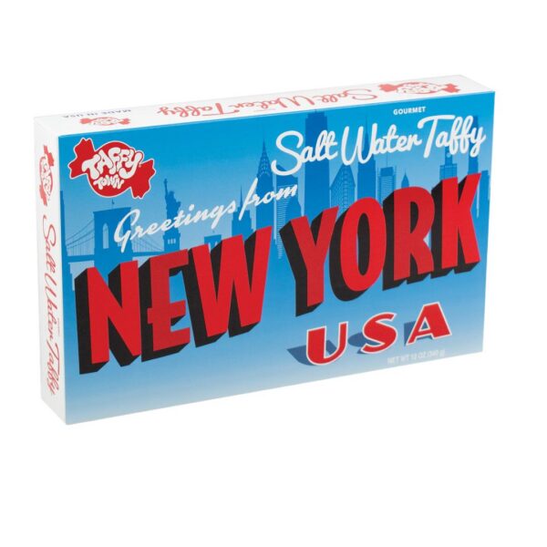 TAFFY TOWN Salt Water Taffy New York Theatre Box 340GM 1 EA