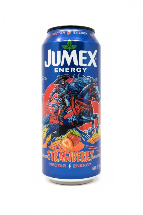 Jumex Energy Drink Strawberry 444mls 12PK