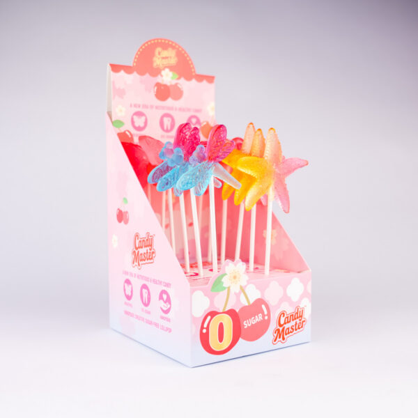 CM00003 Candy Master 3D Lollipop Nature 15GM 12PK