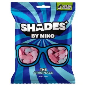 shades-by-niko-the-originals-peg-bag-150g-1433341 Shades by Niko The Original Sweet Bag 150GM 18PK