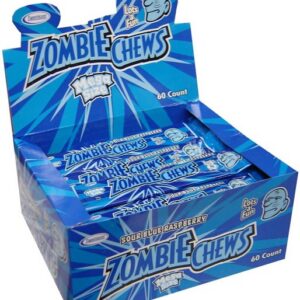 zcb Zombie Chews Blue Raspberry 28GM *72PK