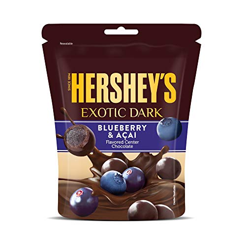 Hershey Exotic Dark Blueberry & Acai Flavor Chocolate 100gm 6PK