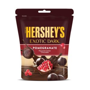 61dcu4M41TL_6gcn-ed Hershey Exotic Dark Pomegranate Flavor Chocolate 100gm 6PK