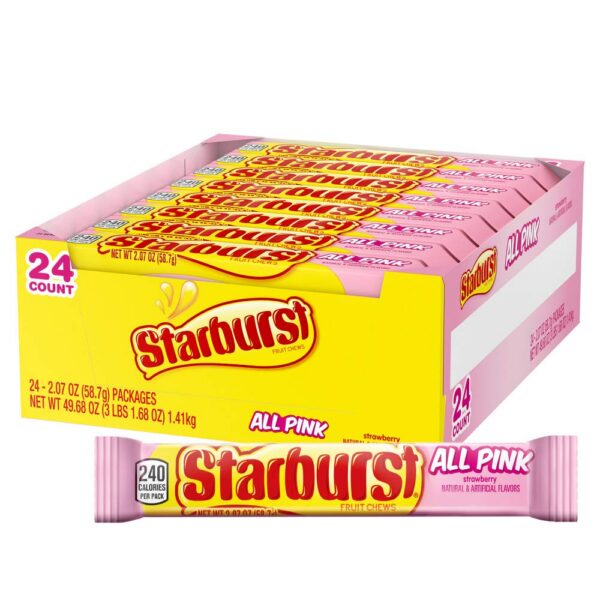 Starburst All pink 58GM 12PK