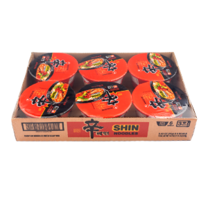NONGSHIM Shin Noodle Bowl Soup 86GM 6PK