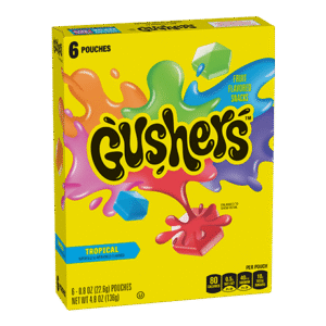Gusher's Tropical & Strawberry 136GM 10PK