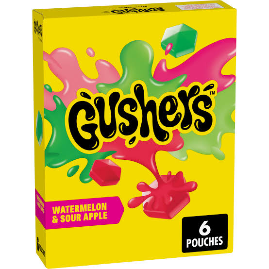 Gusher's Watermelon & Sour Apple 136GM 10PK
