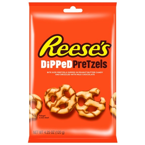 104357 Reese's Dipped Pretzels 120GM 12PK