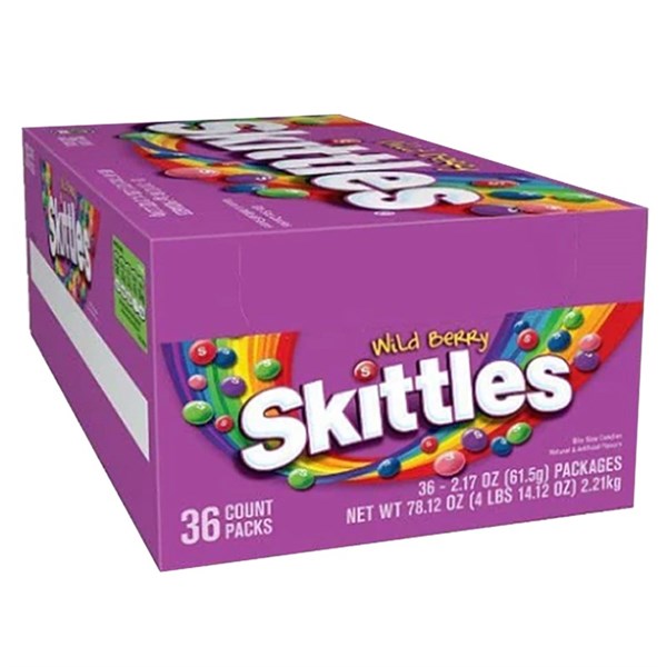 Skittles Wild Berry 61GM 36PK