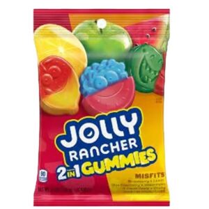 116060 (1) Jolly Rancher Misfits 2 In 1 Gummies 180GM 12PK
