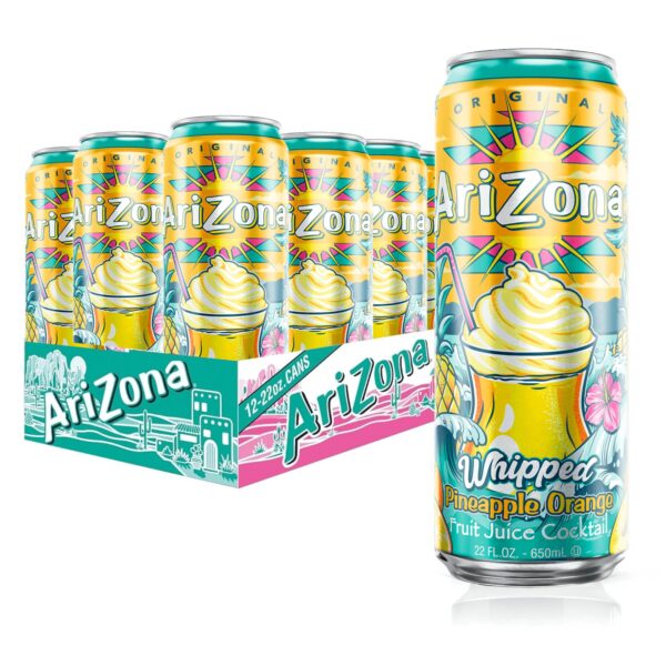 Arizona Whipped Pineapple 650mls 24PK