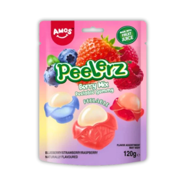 Amos Peelerz Berry Mix 120GM 14PK