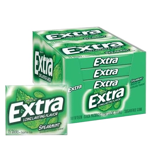 Extra Long Lasting Spearmint 15STK 10PK