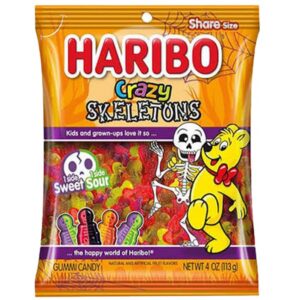 129428 Haribo Halloween Crazy Skeletons 113GM 12PK