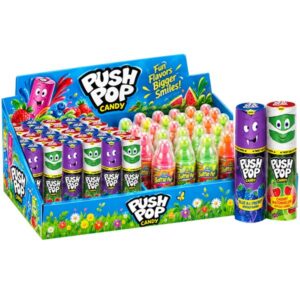 129459 Bazooka Halloween Baby Bottles & Push Pop 51GM 44PK (.50 EA)