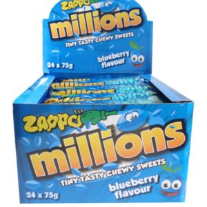 81MpDBHMPUL ZAPPO Million Blueberry 75GM 24PK